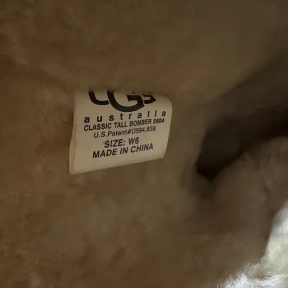 UGG Dark Brown Leather Boots - Picture 4 of 8